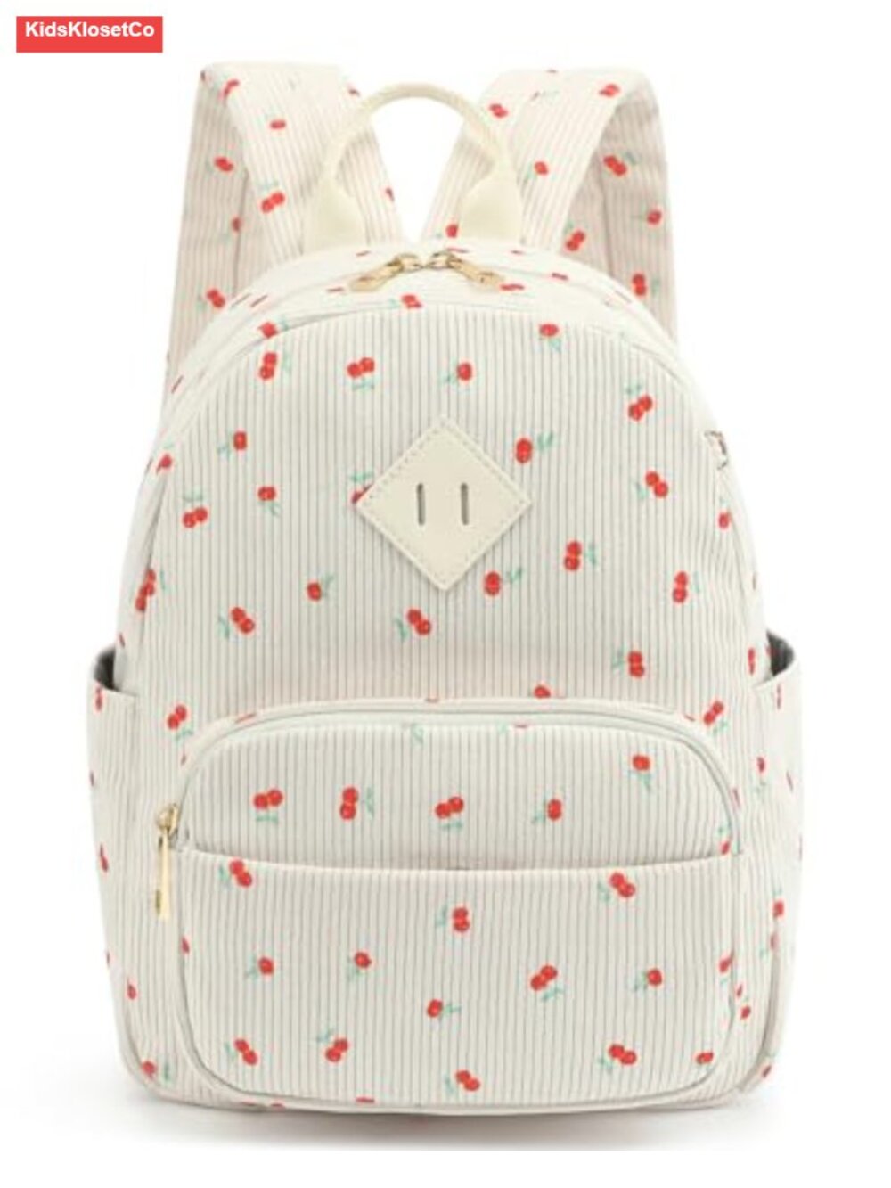 Corduroy Mini Backpack Purse Lightweight Small Bag for Women Girls